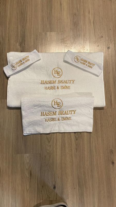 Güzellik Merkezi 36 Parça Havlu Seti Nakışlı