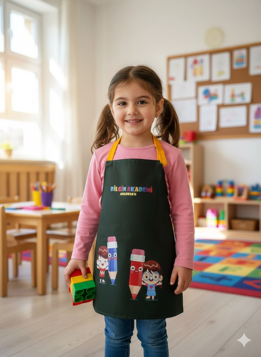 Çocuk Önlükleri Logolu