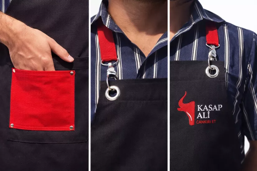 Kasap Askılı Önlük