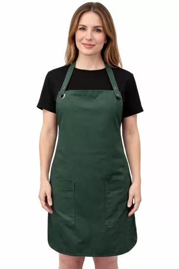 Mutfak Restorant Barista Çıt Çıtlı Trend Önlük