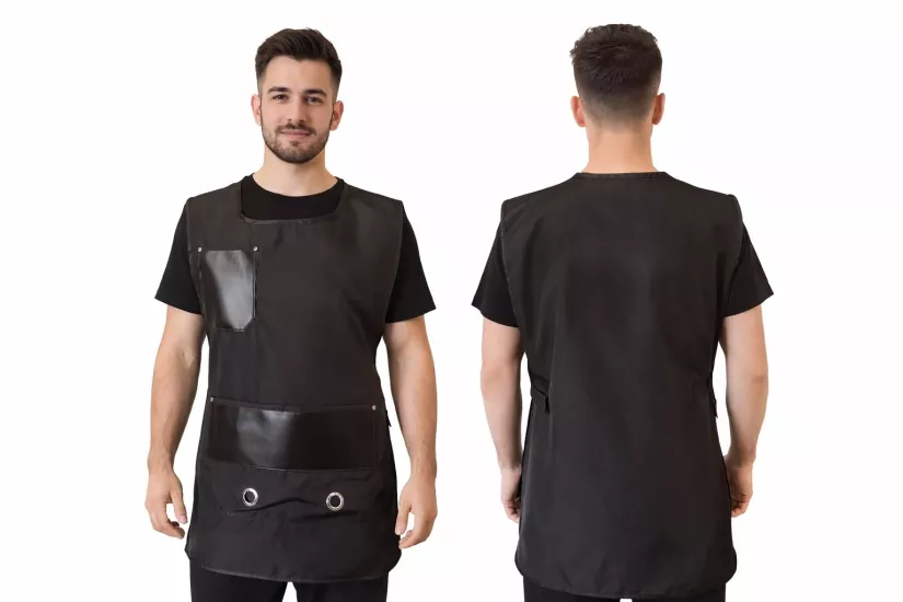 Kuş Gözlü Yelek Önlük Logosuz