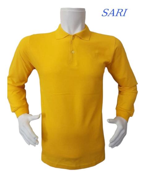 Polo Yaka Uzun Kollu T-Shirt