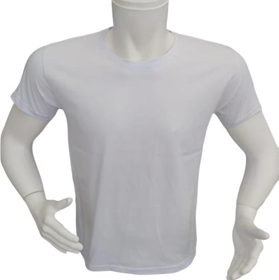 Sıfır Yaka Kısa Kollu T-Shirt