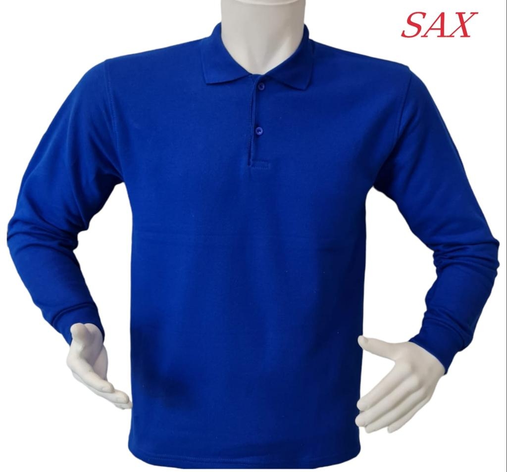 Polo Yaka Uzun Kollu T-Shirt