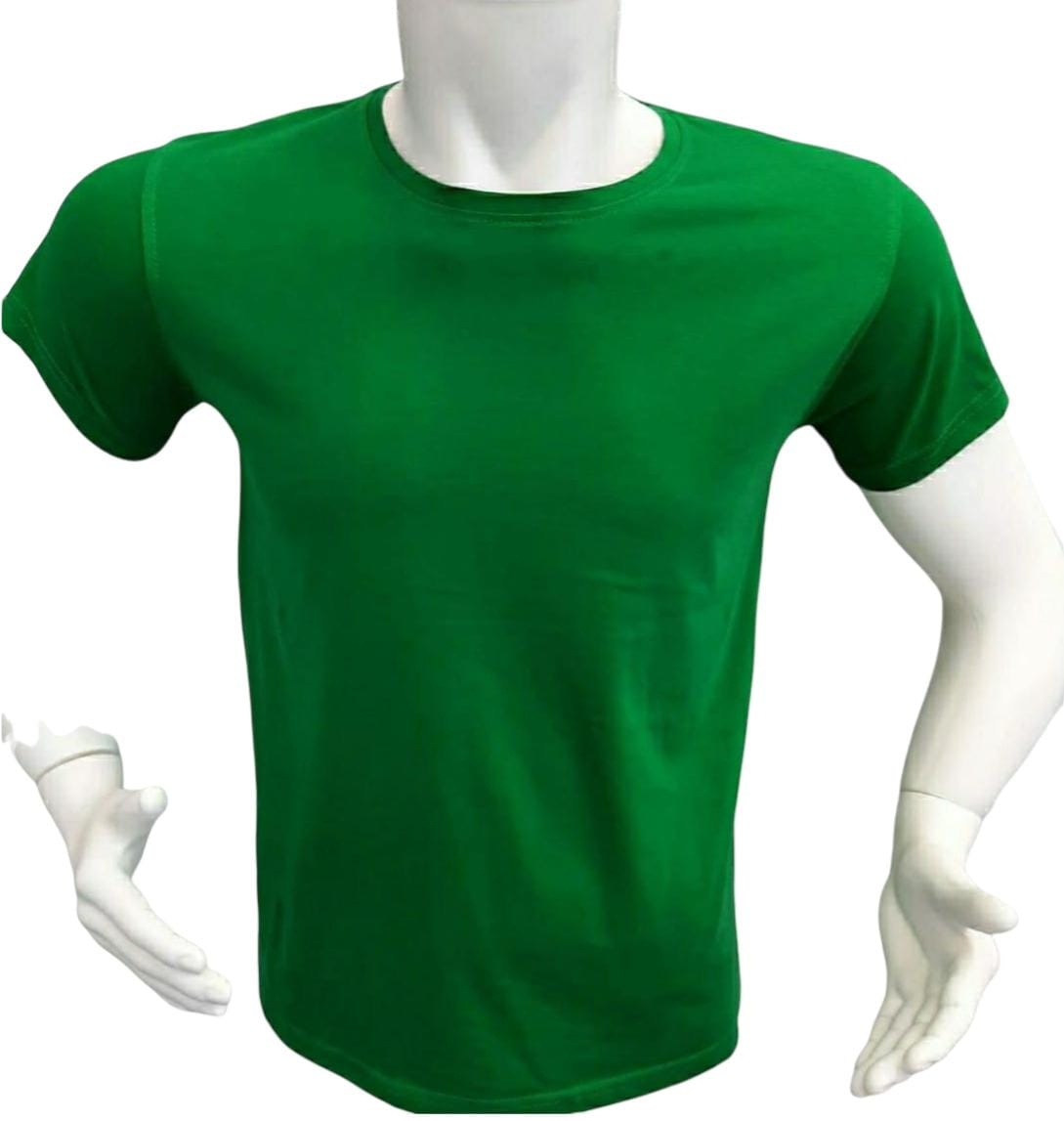 Sıfır Yaka Kısa Kollu T-Shirt