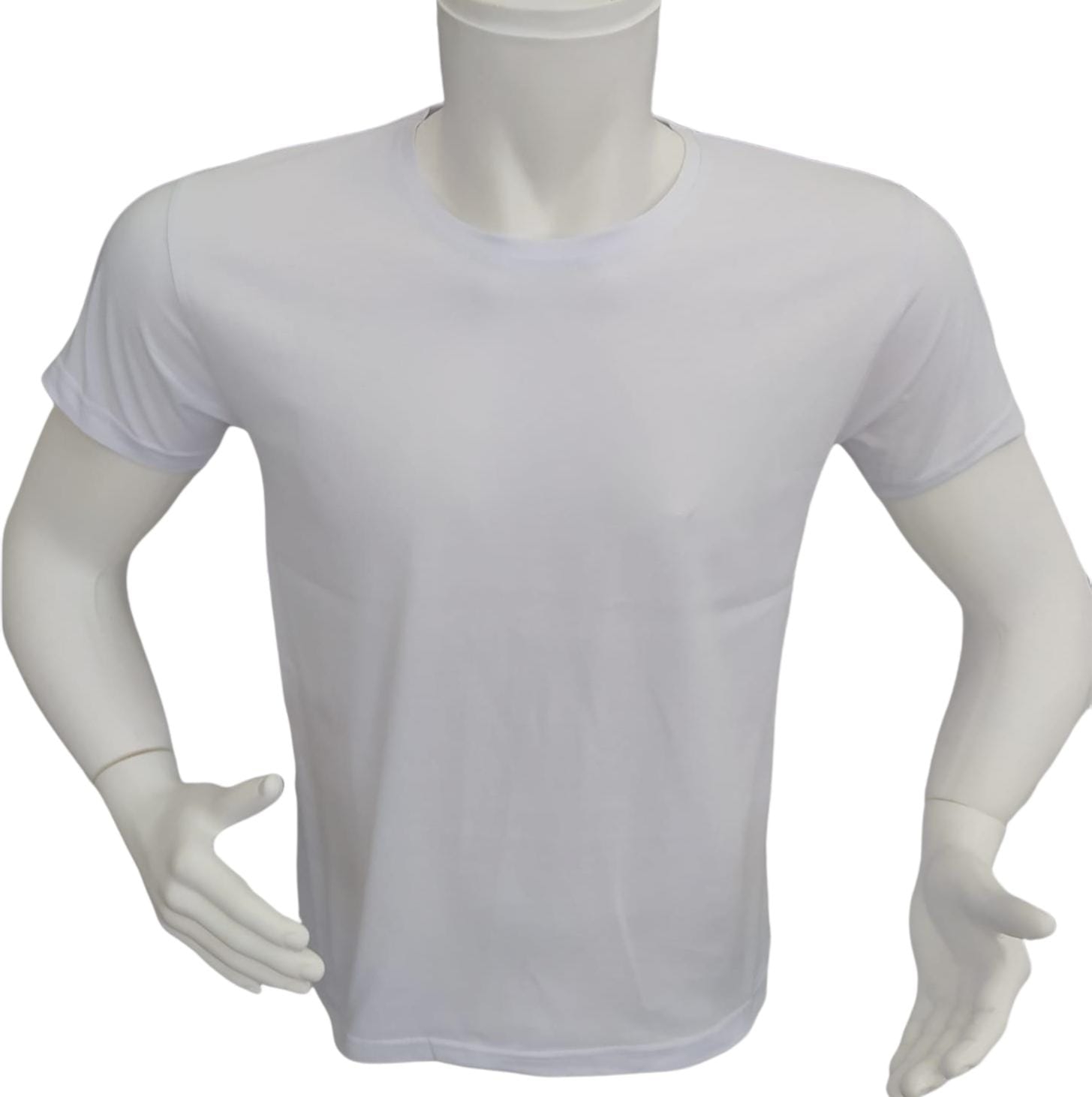 Sıfır Yaka Kısa Kollu T-Shirt